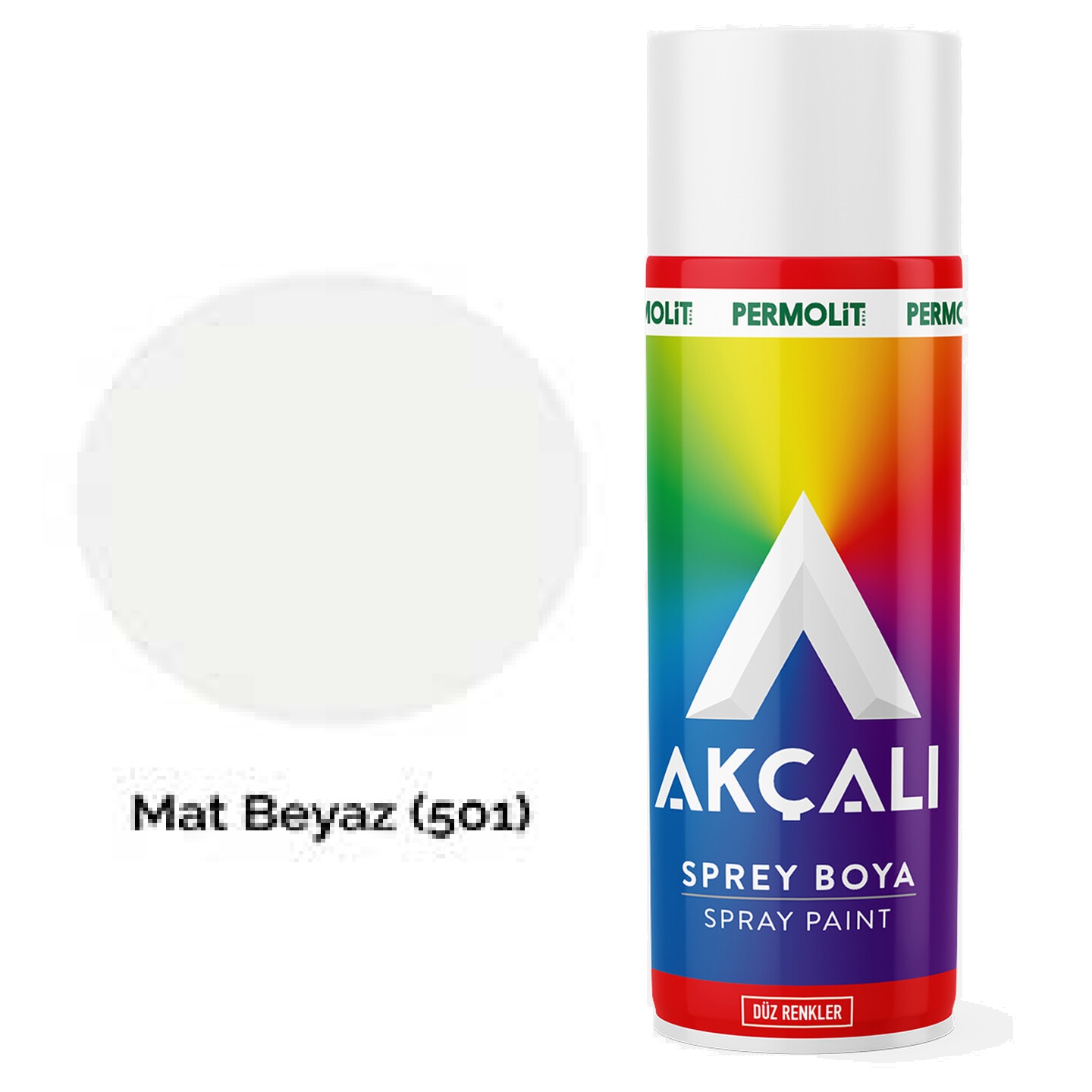 SPREY BOYA BEYAZ MAT 501 AKCALI